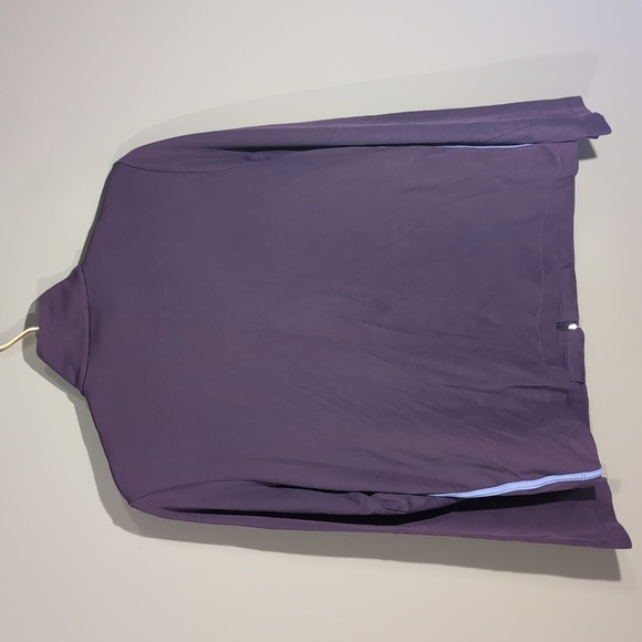 Lands' End Purple Full Zip Athletic Jacket - Picture 6 of 9